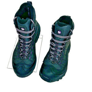 Merrell Thermo Chill Mid Shell Waterproof Boots Black Women's 6.5 J16460